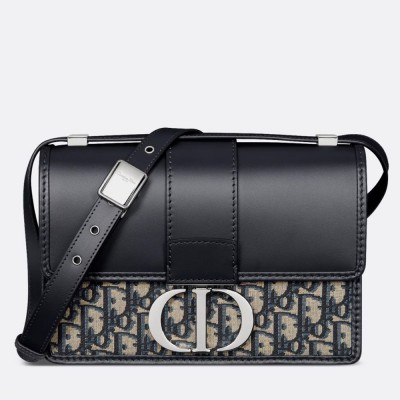 Dior 30 Montaigne Medium Bag in Oblique and Calfskin