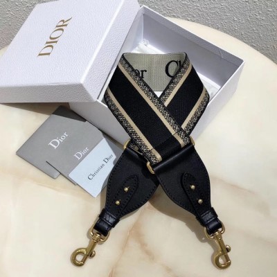 Dior Black Christian Dior Shoulder Strap