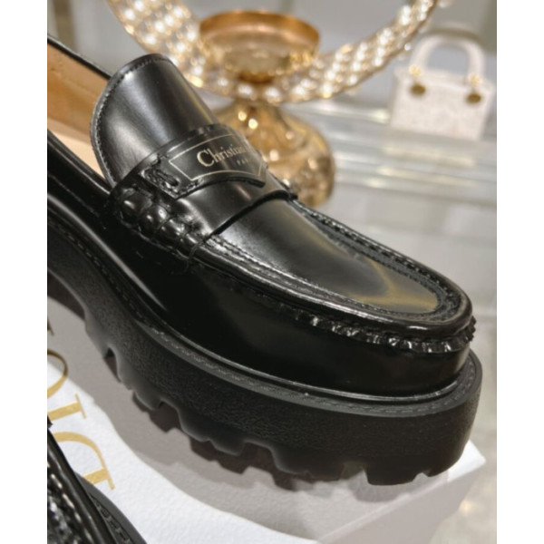 Dior Women's Boy Platform Loafer Black