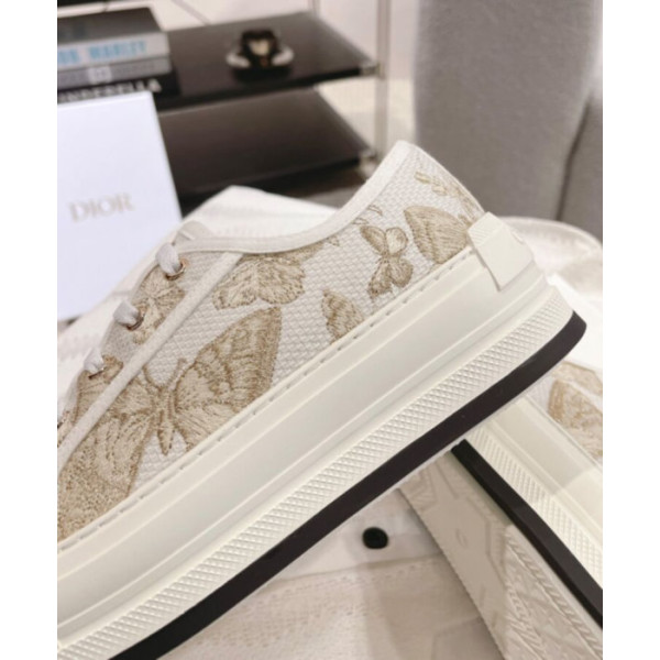 Dior Women's WalknDior Platform Sneaker Golden