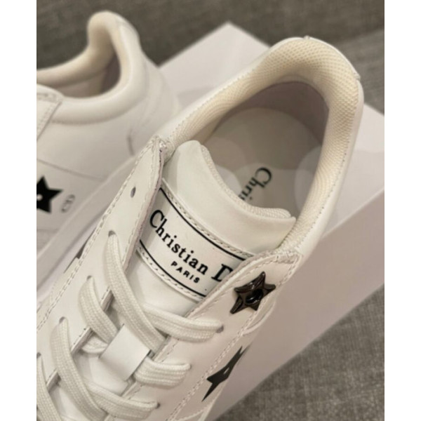 Dior Unisex Star Sneaker White