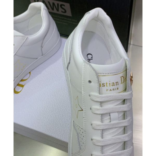 Dior Unisex Star Sneaker Cream