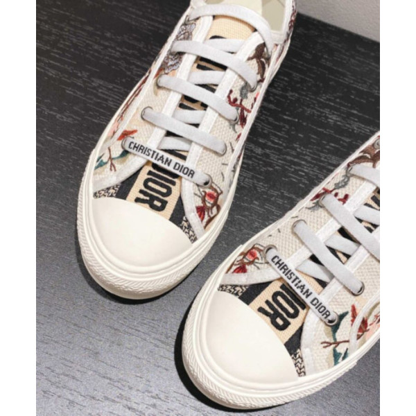 Dior Women's WalknDior Sneaker Red