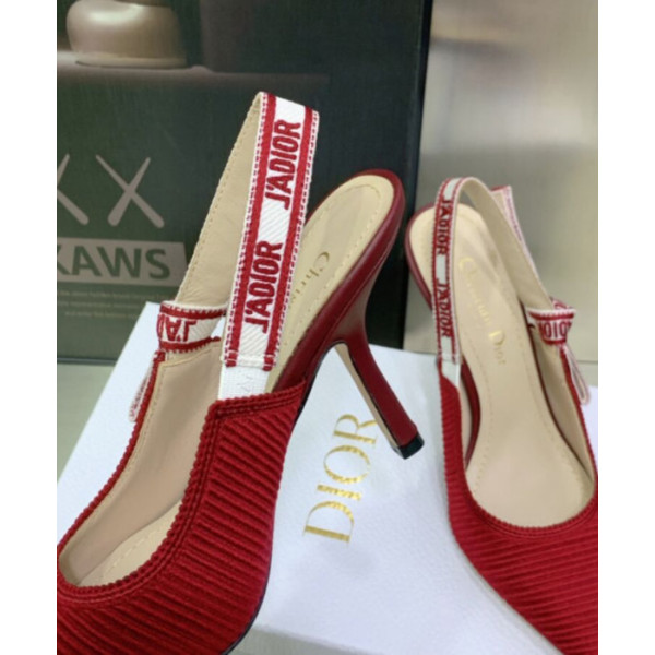 Dior Women's Jadior Slingback Pump Red