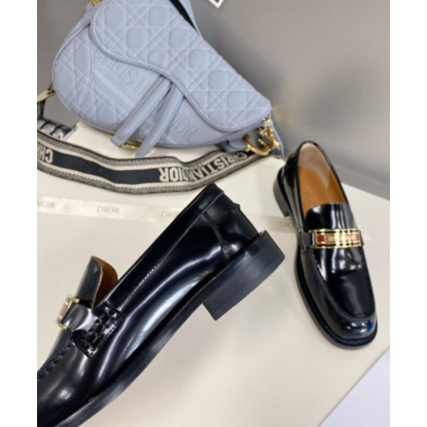 Dior Women's Code Loafer Black