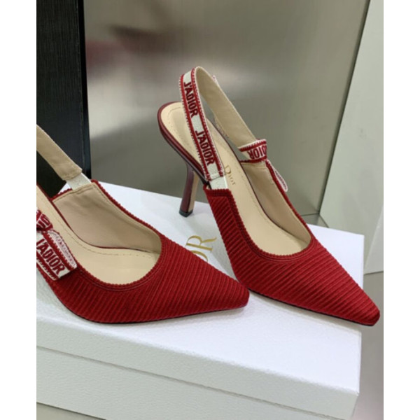 Dior Women's Jadior Slingback Pump Red