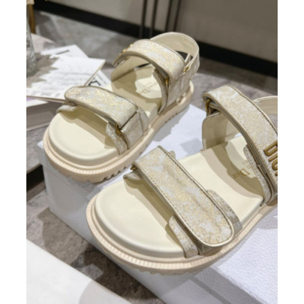 Dior Women's Dioract Sandal Golden