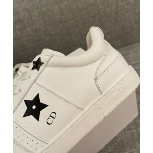 Dior Unisex Star Sneaker White