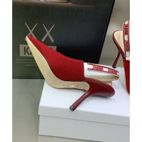 Dior Women's Jadior Slingback Pump Red
