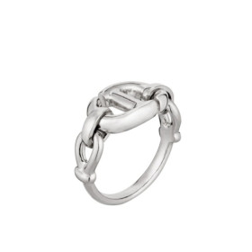 Dior Women's CD Navy Ring Silver