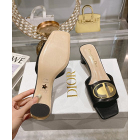 Dior Women's Forever Dior Heeled Slide Black