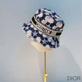 Dior Bucket Hat Etoile Cotton Blue
