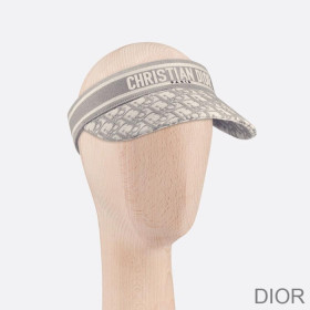 Dior Visor D Oblique Cotton Grey