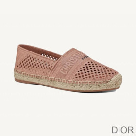 Dior Granville Espadrilles Women Mesh Pink