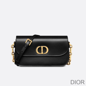Dior 30 Montaigne Avenue Bag Box Calfskin Black