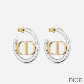 Dior 30 Montaigne Earrings Metal Gold/Silver