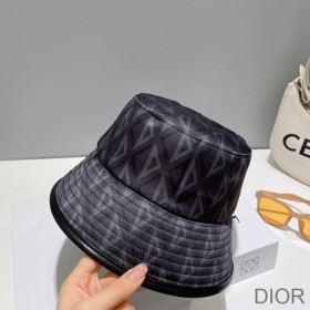 Dior Bucket Hat CD Diamond Cotton Black