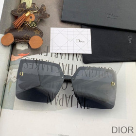 Dior D4622 Square Sunglasses In Black