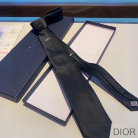 Dior Tie DIOR Icon Silk Black