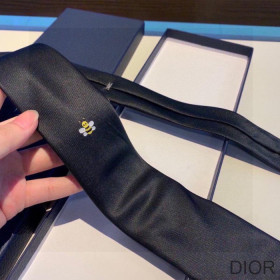 Dior Tie Kaws Bee Silk Black