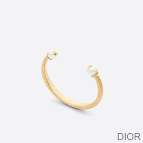 Dior Tribales Bangle Metal and Pearls Gold