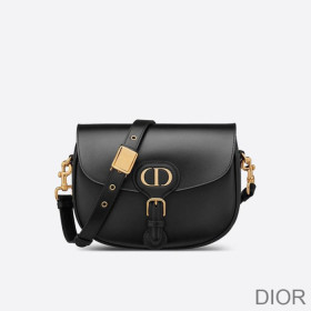 Dior Medium Bobby Bag Box Calfskin Black