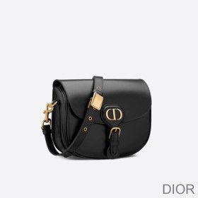 Dior Medium Bobby Bag Box Calfskin Black