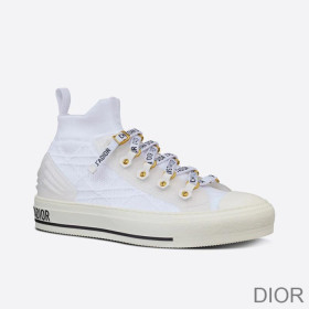 Dior Walk''N'' Sneakers Women Cannage Technical Mesh White