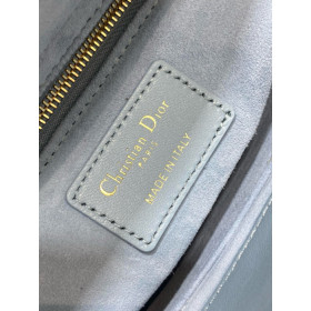 Dior Lady Bag Cannage Lambskin Blue