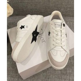 Dior Unisex Star Sneaker White