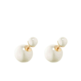 Dior Women's Dior Tribales Earrings White