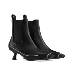 Dior Women's D-Motion Heeled Ankle Boot Black