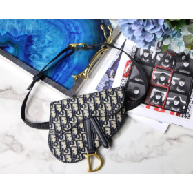 Dior Oblique Saddle Belt Bag