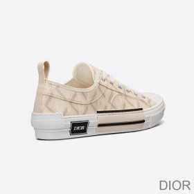 Dior B23 Sneakers Unisex CD Diamond Motif Canvas Brown
