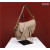 Dior Saddle Bag With Strap M0455 Sand-Colored Grained Calfskin