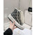 Dior Women's WalknDior High-Top Platform Sneaker Dark Blue