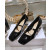 Dior Women's D-Shine Ballet Pump Black