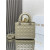 Dior Medium Lady Dior Bag M0565 Beige Lambskin