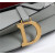 Dior Saddle Bag With Strap M0455 Stone Gray Grained Calfskin