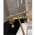 Dior Tribales Earrings Golden