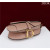Dior Saddle Bag With Strap M0455 Powder Pink Grained Calfskin