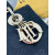Dior Medium Lady D-lite Bag / Black Cannage Embroidery