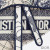 Dior Saddle Bag Around the World Motif Canvas Blue
