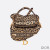 Dior Saddle Bag Mizza Motif Canvas Beige