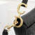 Dior Saddle Bag Oblique Embossed Calfskin Black