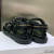 Dior DiorAct Sandals Women Lambskin With Rivets Black