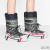 Dior DiorAlps Snow Boots Women Oblique Shiny Nylon Blue