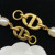 Dior 30 Montaigne Bracelet Metal, White Resin Pearls And White Crystals Gold