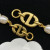 Dior 30 Montaigne Choker Metal, White Resin Pearls And White Crystals Gold