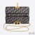 Dior 30 Montaigne Pouch Oblique Motif Canvas Blue